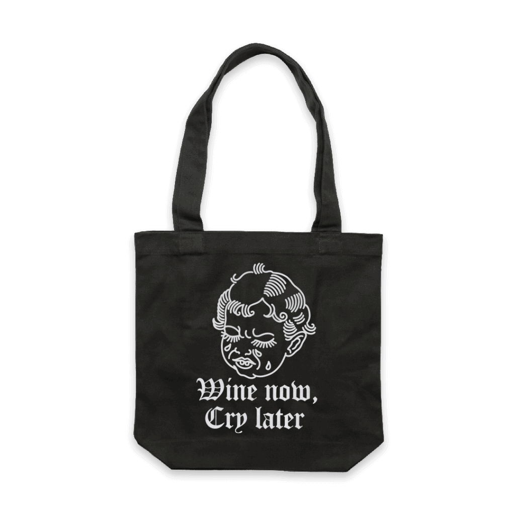 Crowbar Wine Now Cry Later tote 1