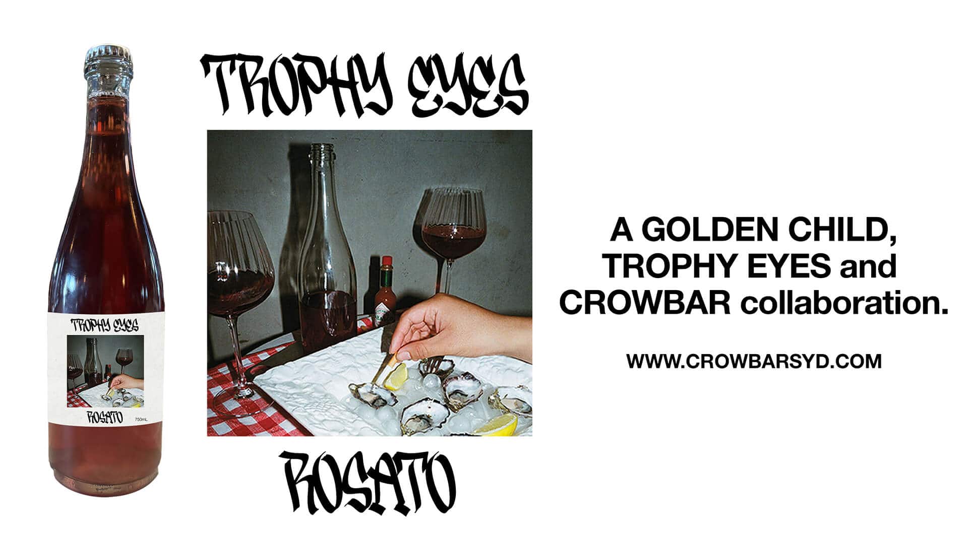 Trophy Eyes Rosato Wine Banner