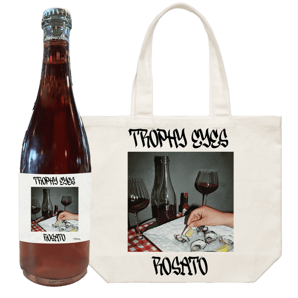 Trophy Eyes Rosato Wine Tote Bundle