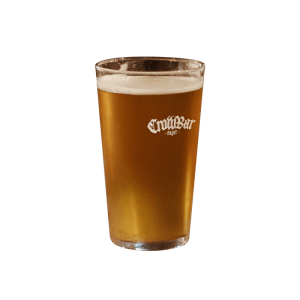 crowbar lager beer schooner square